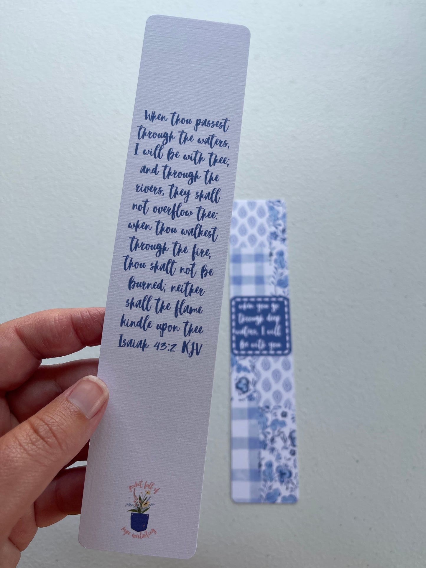 Deep Waters Bookmark