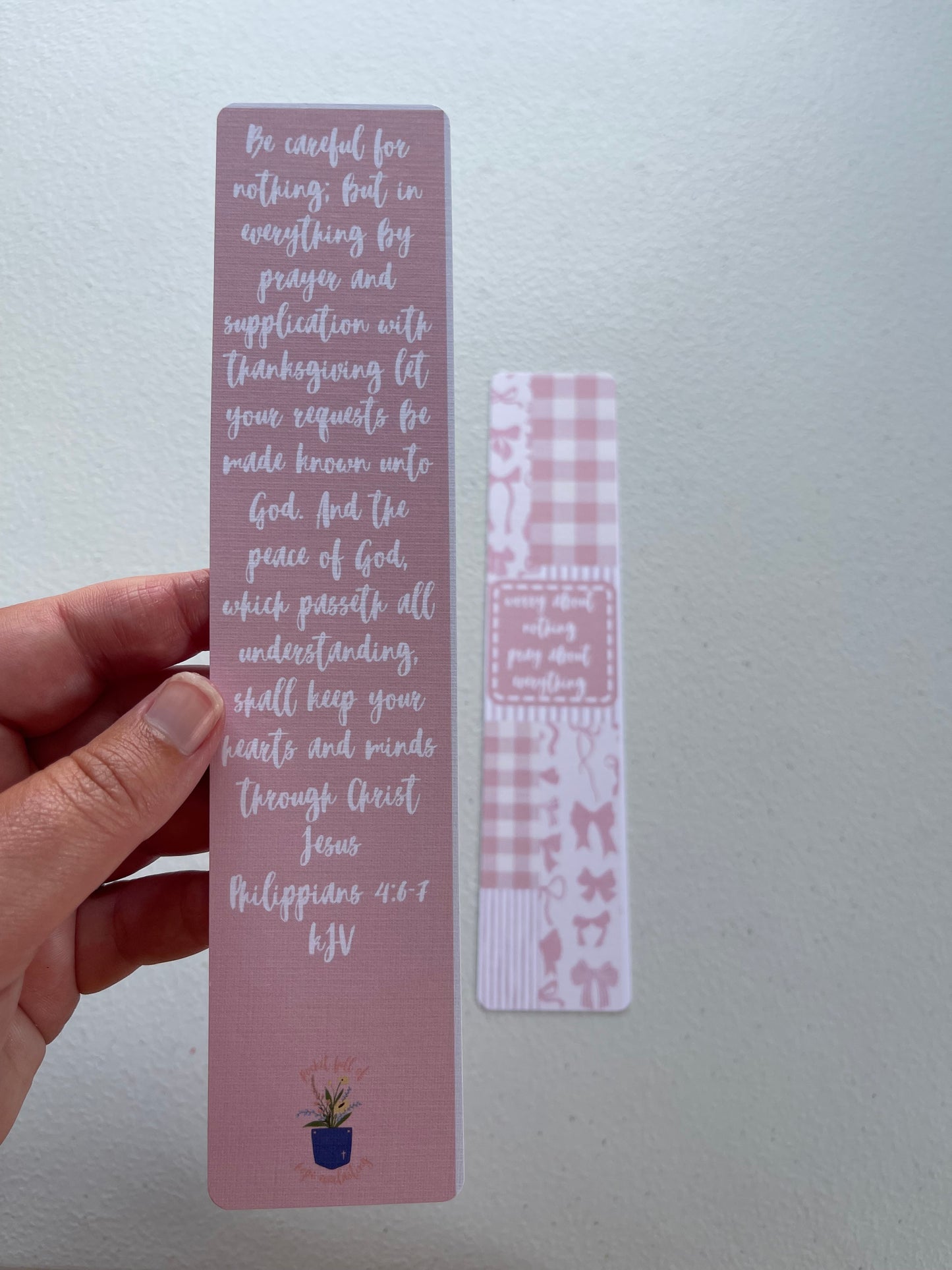 Pray about everything Bookmark