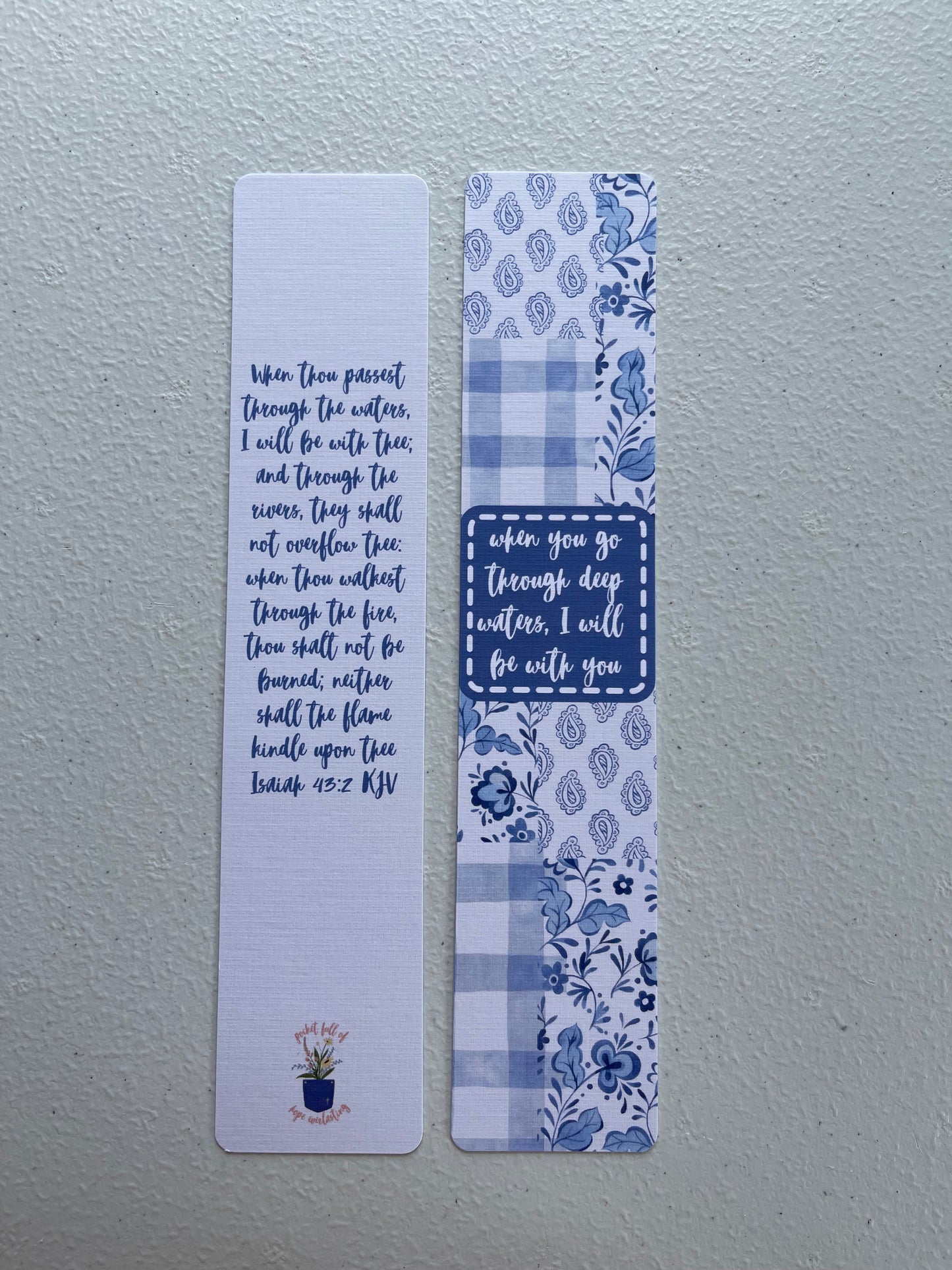 Deep Waters Bookmark