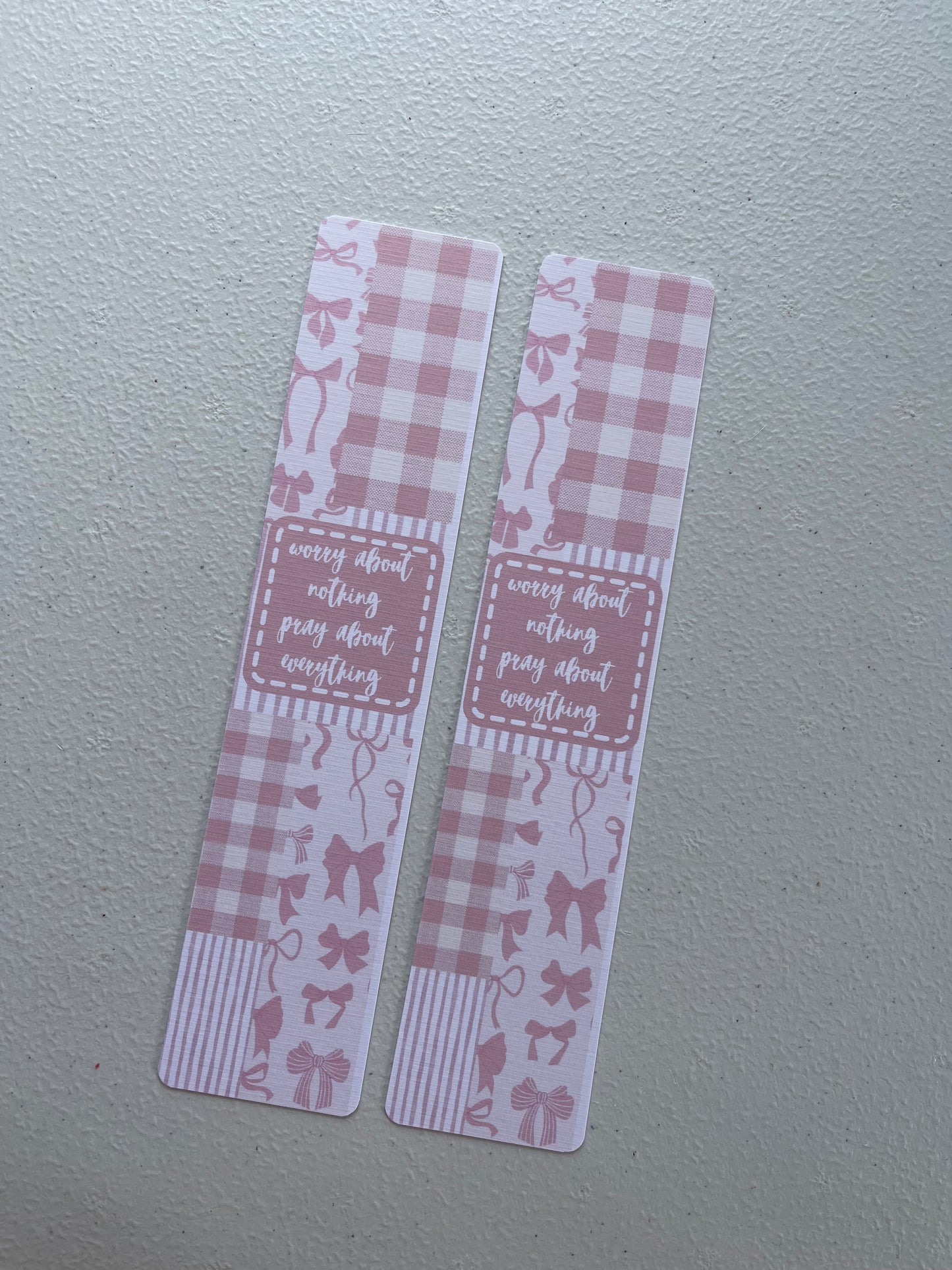 Pray about everything Bookmark