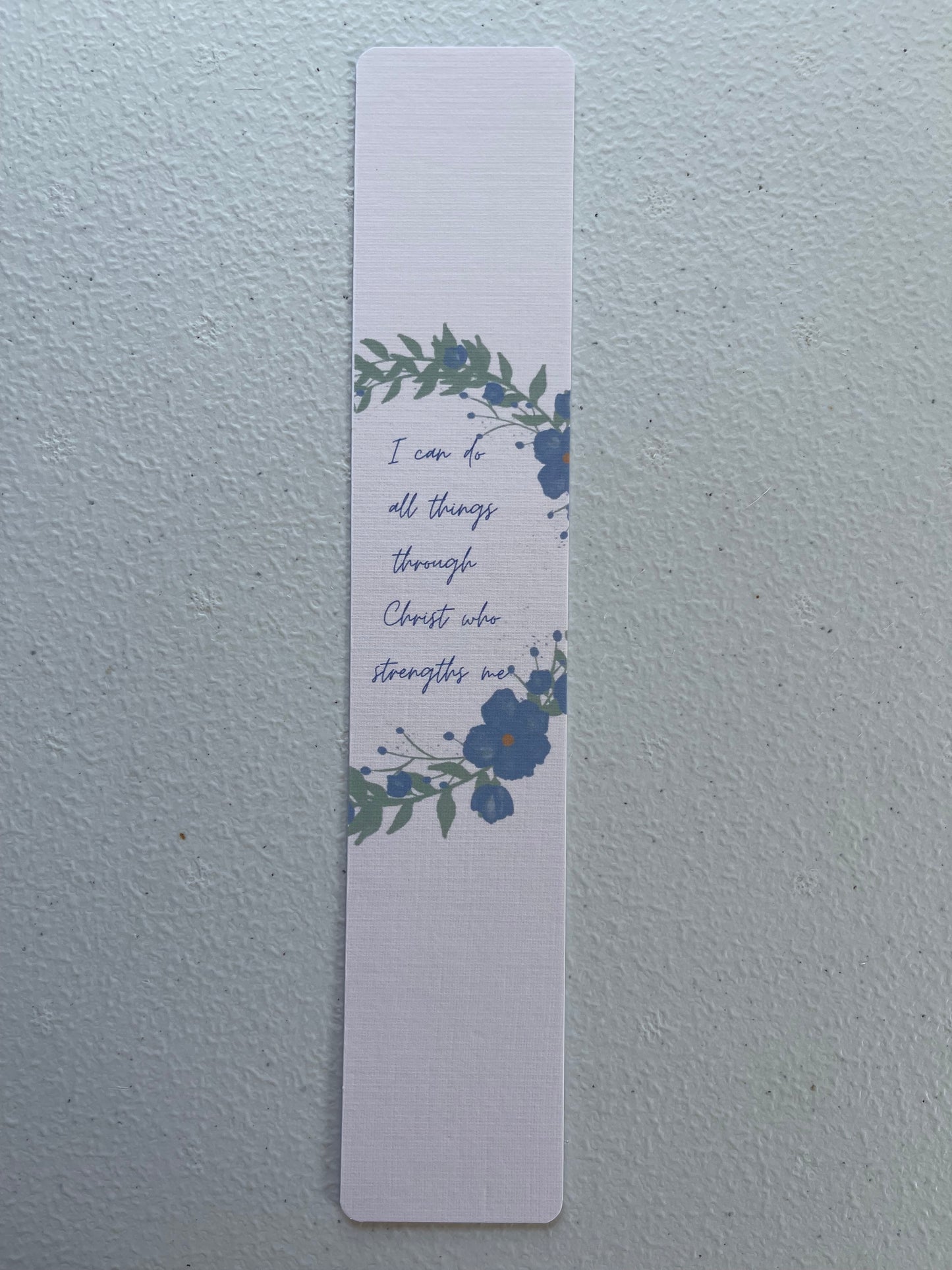 I can do all things through Christ Bookmark