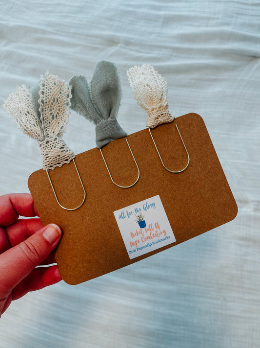 Ruth Bow Paperclip Bookmark Bundle