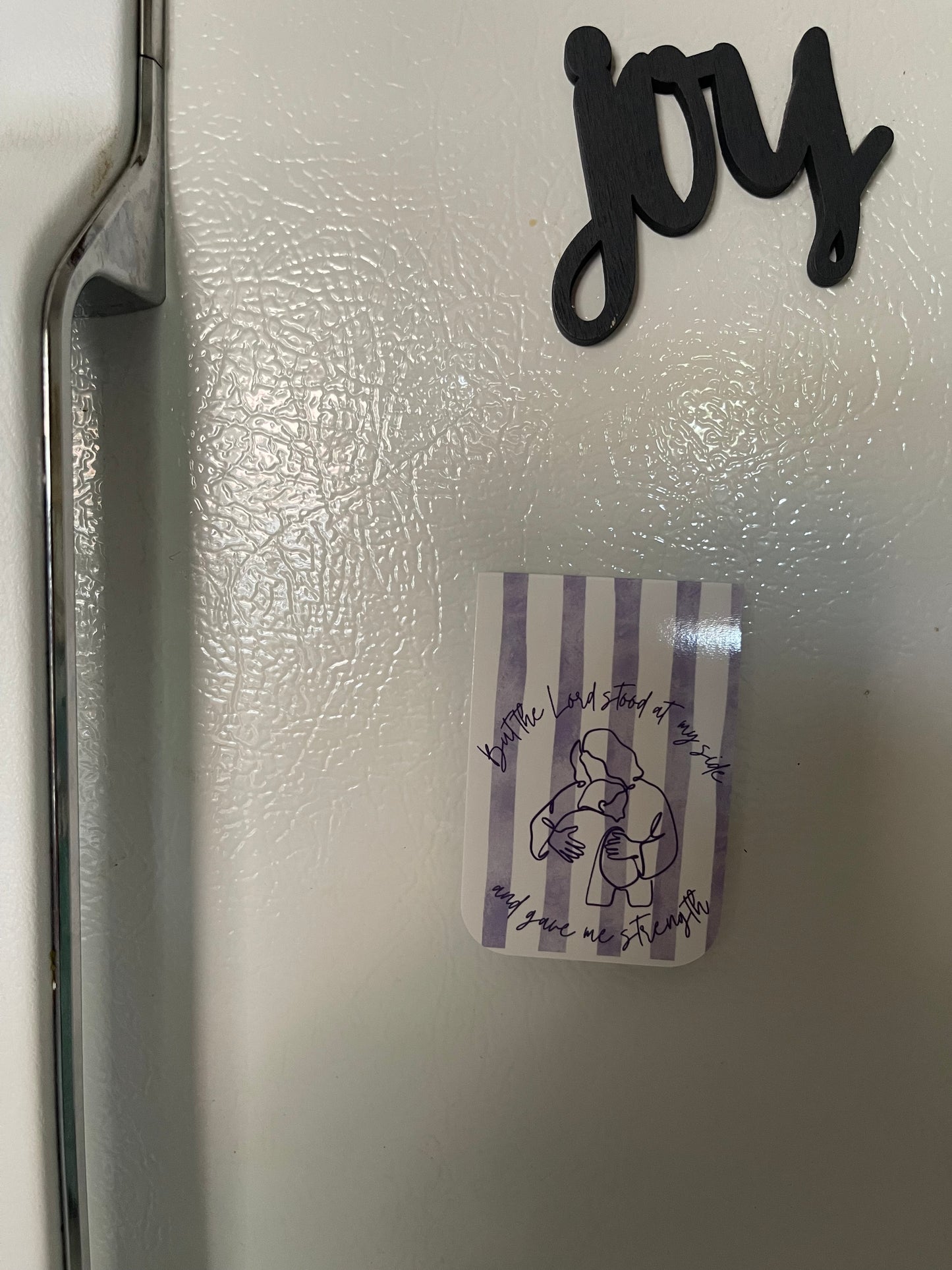 The Lord gave me strength Magnetic Bookmark