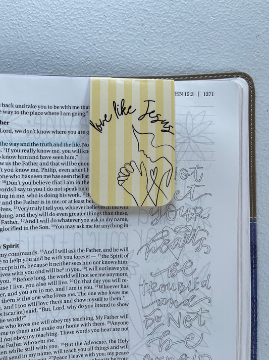 Love Like Jesus Magnetic Bookmark