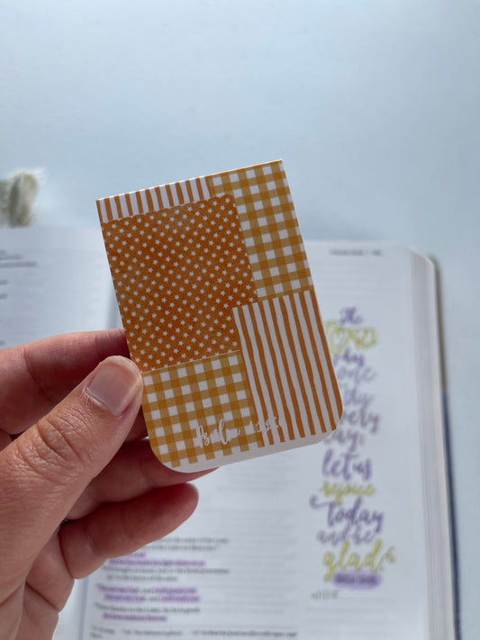 The Lord is on my side Magnetic Bookmark