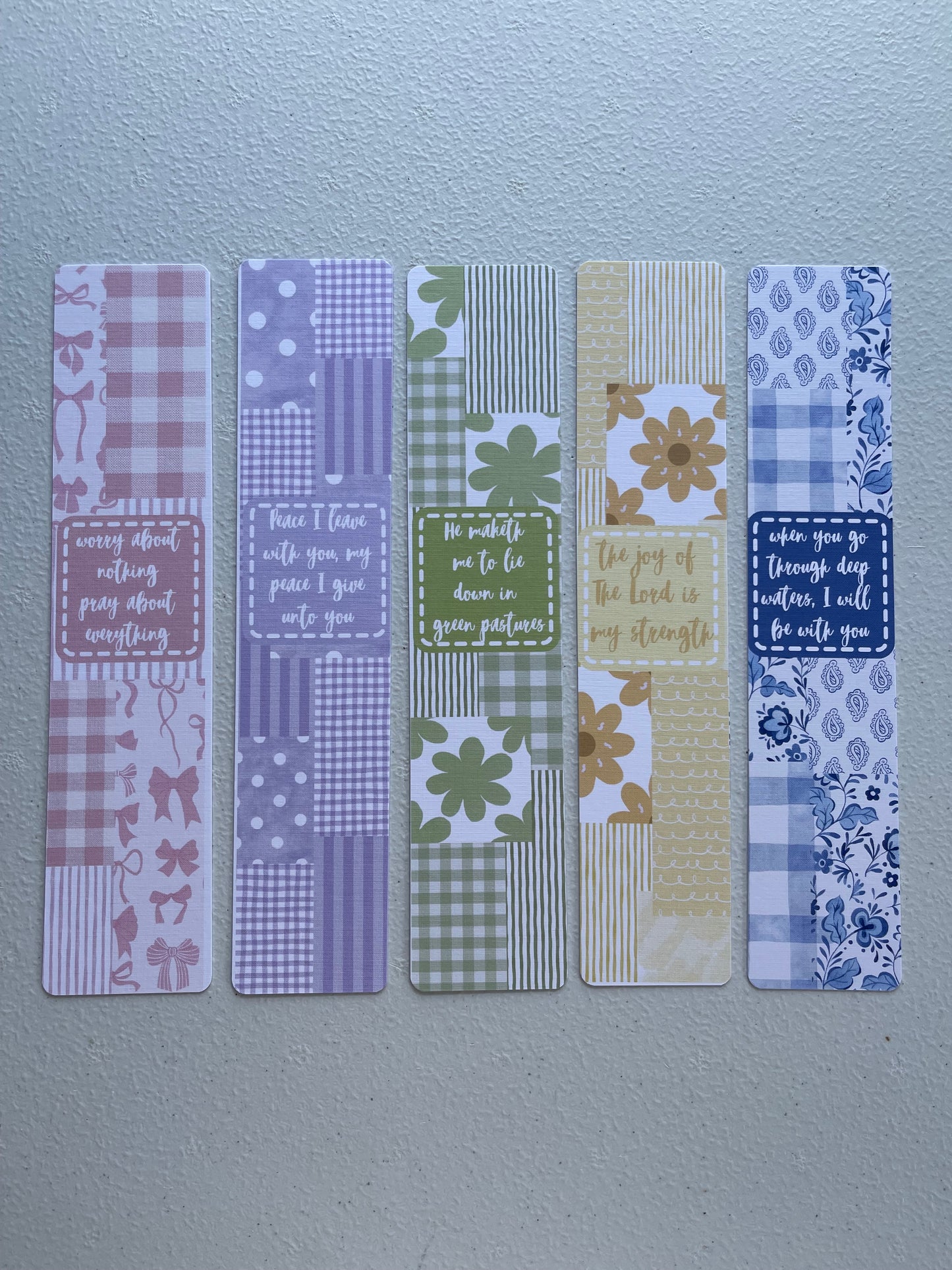 Patchwork Bookmark Bundle