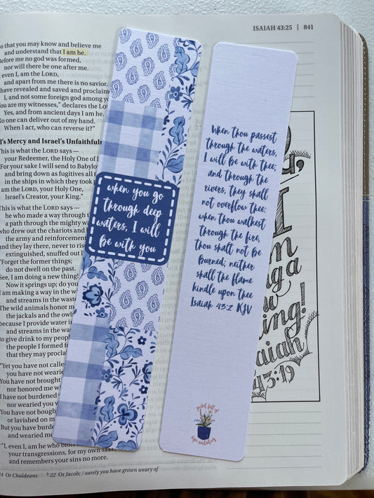 Deep Waters Bookmark