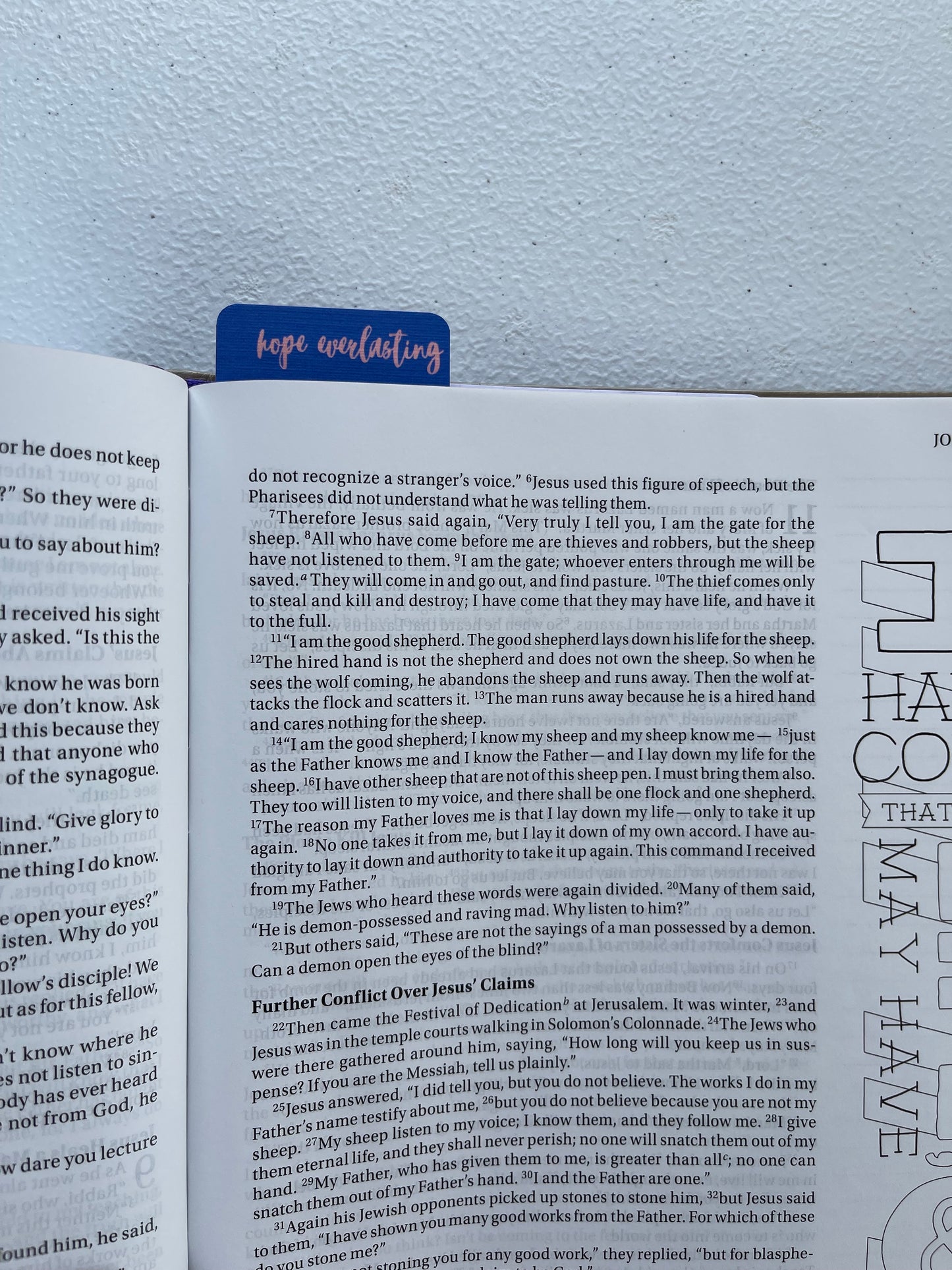 Hope Everlasting Bookmark
