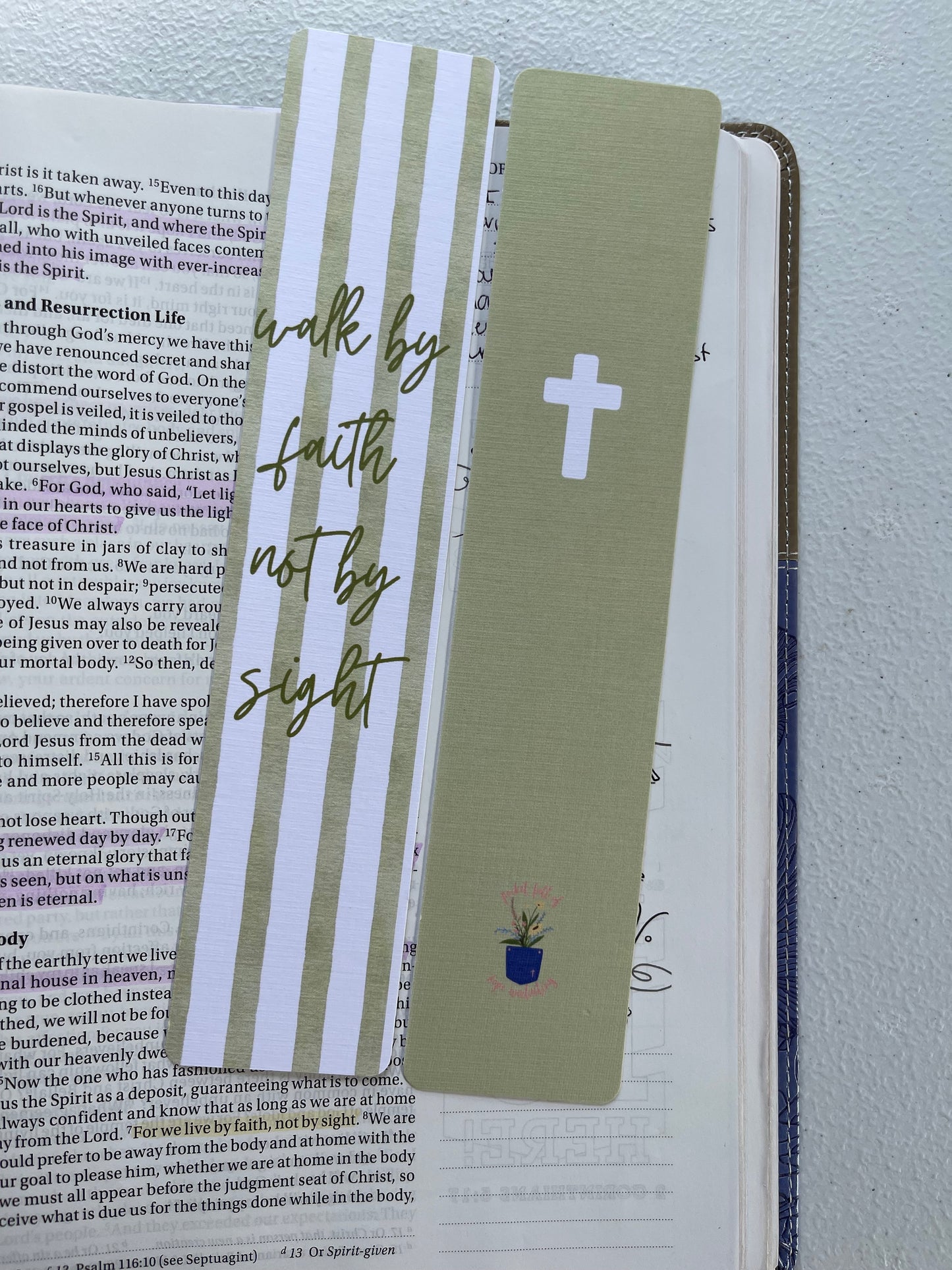 Walk By Faith Bookmark