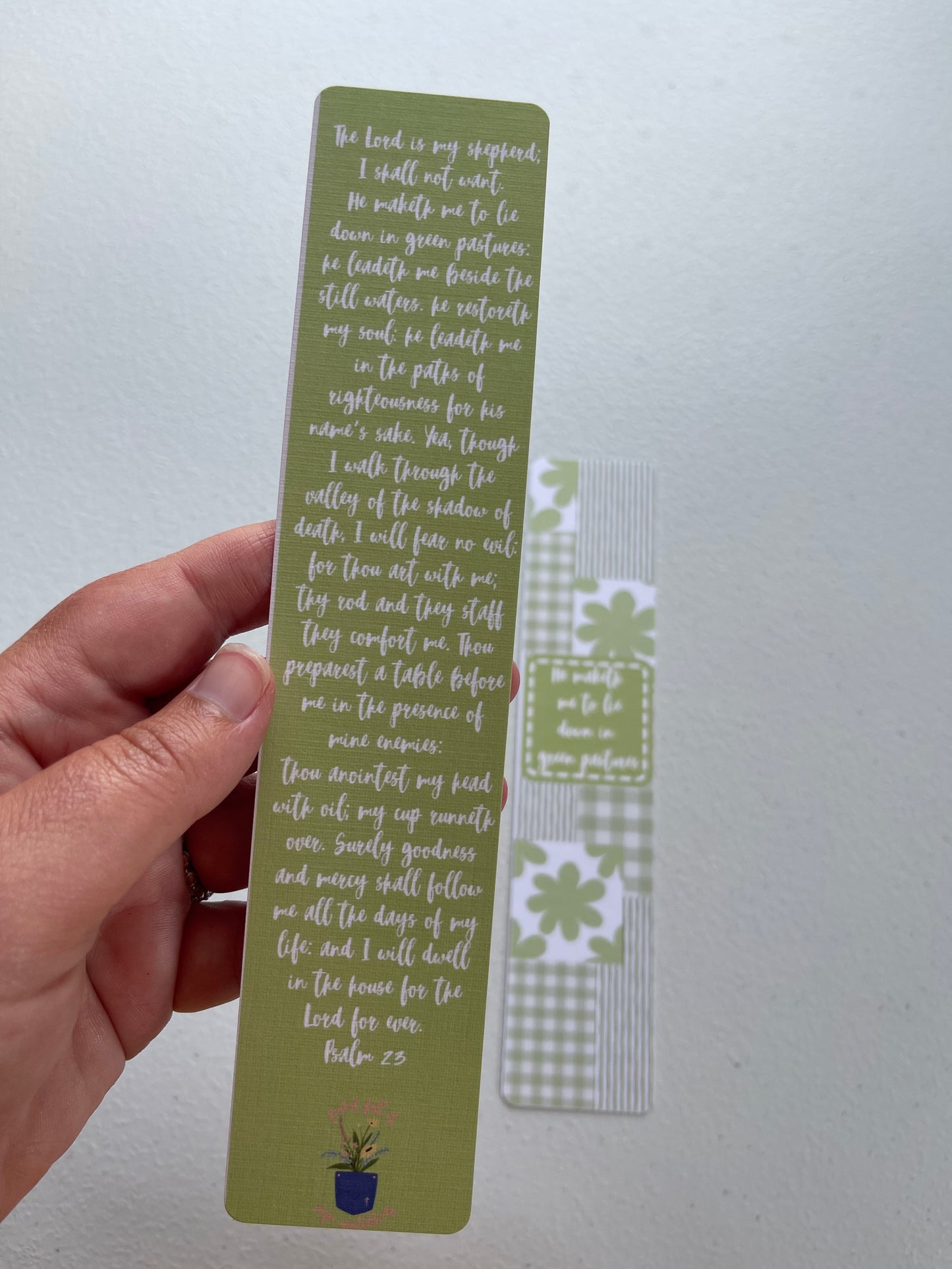 Green Pastures Bookmark