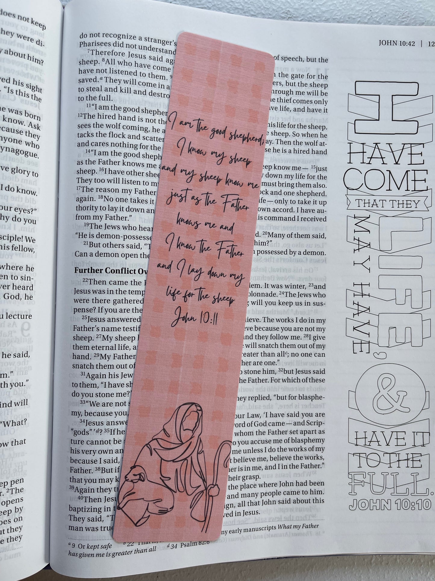 The Good Shepherd Bookmark *perfectly imperfect*