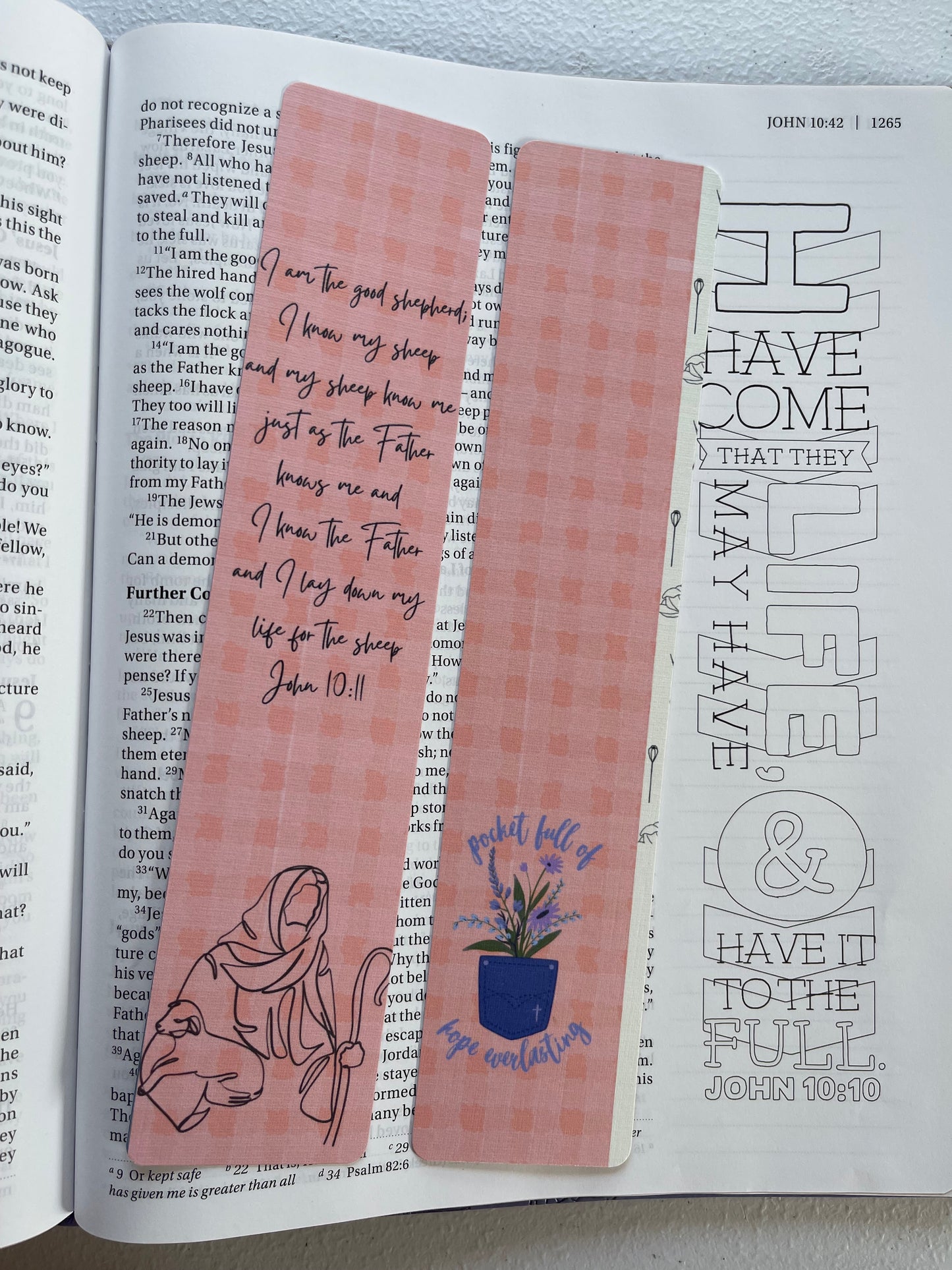 The Good Shepherd Bookmark *perfectly imperfect*