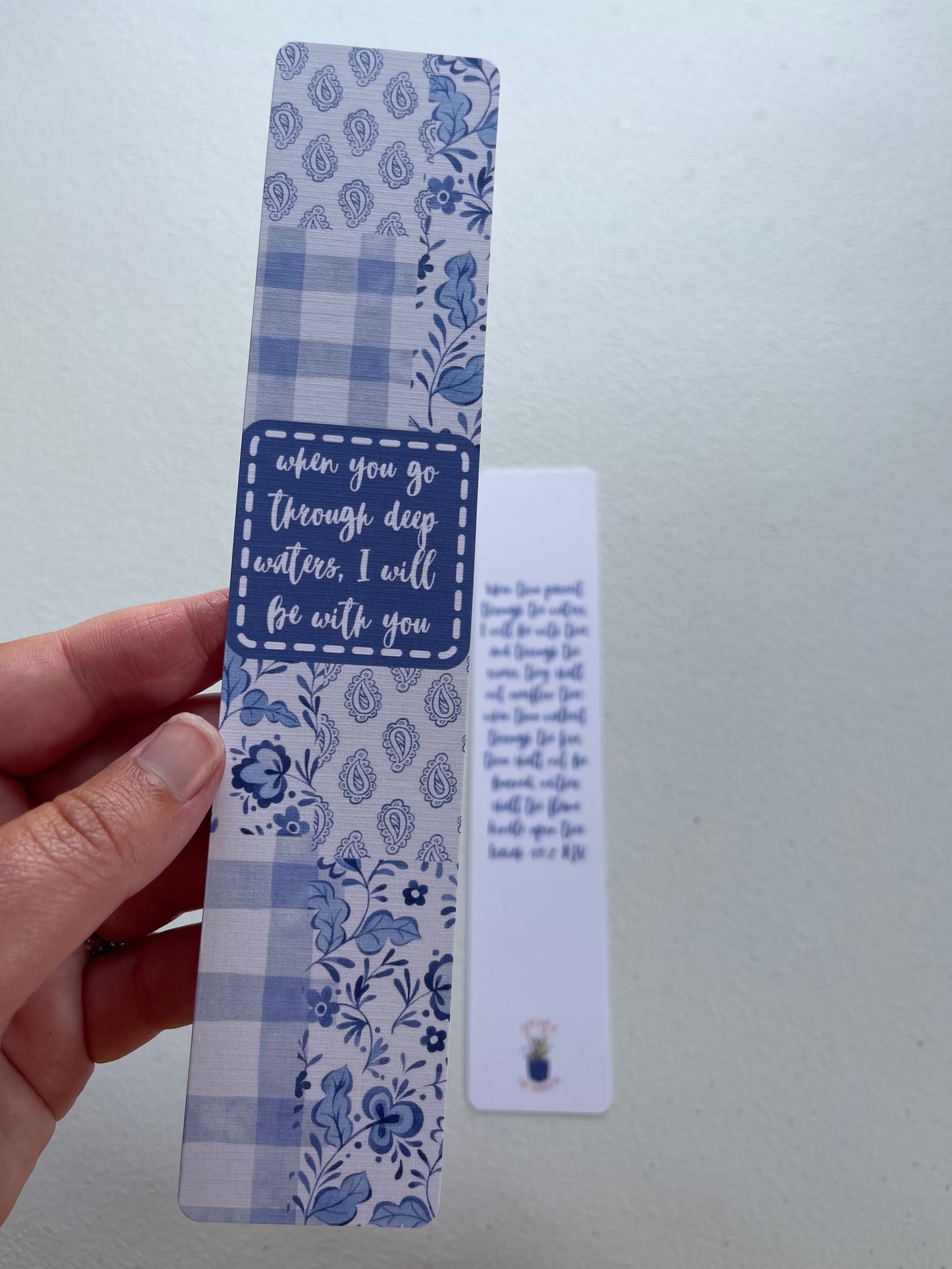 Deep Waters Bookmark