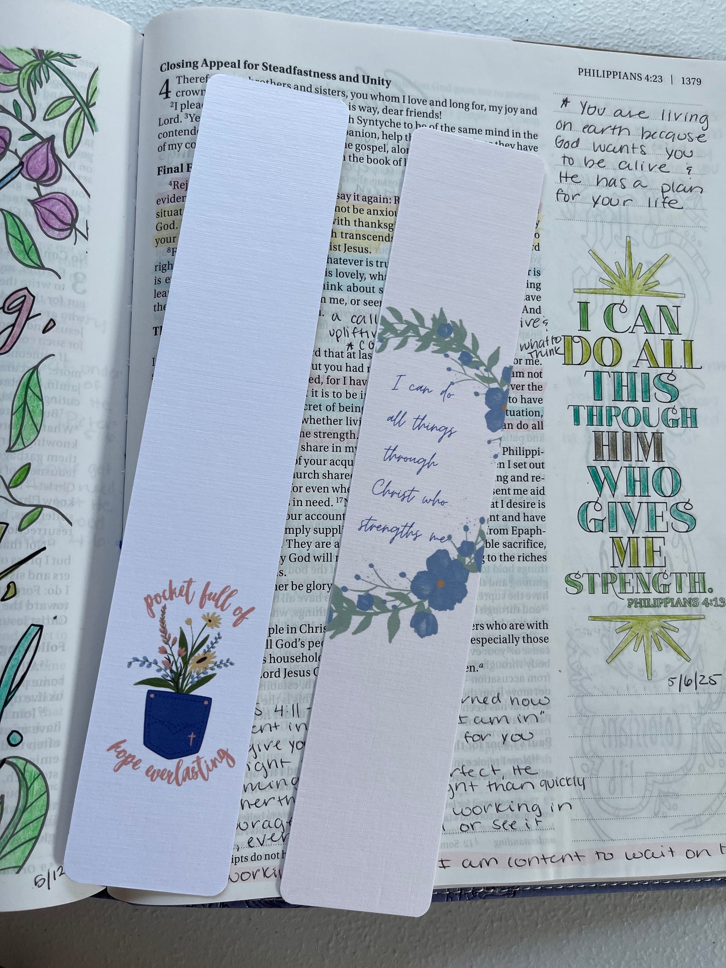 I can do all things through Christ Bookmark