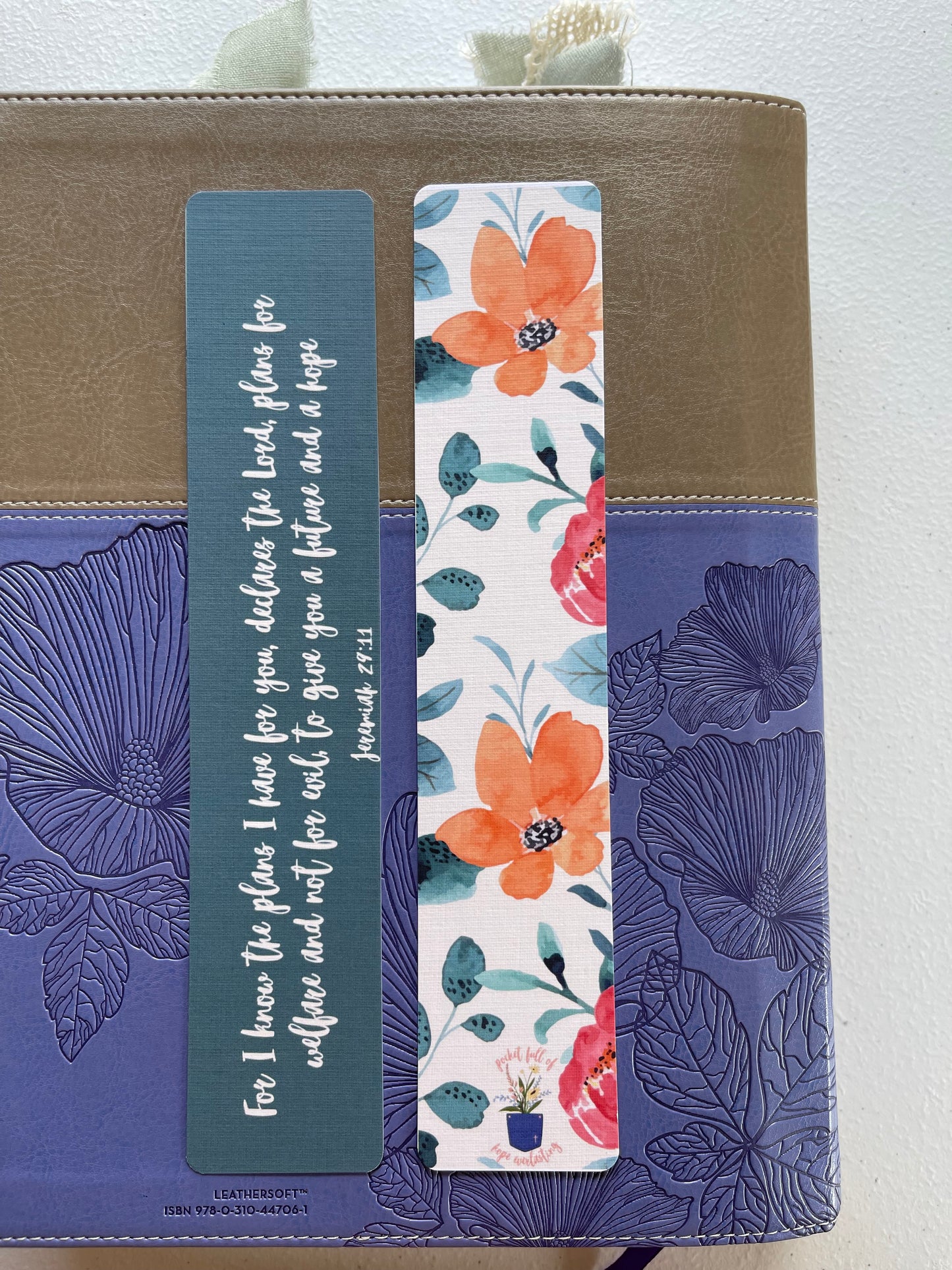For I know the plans I have for you Bookmark