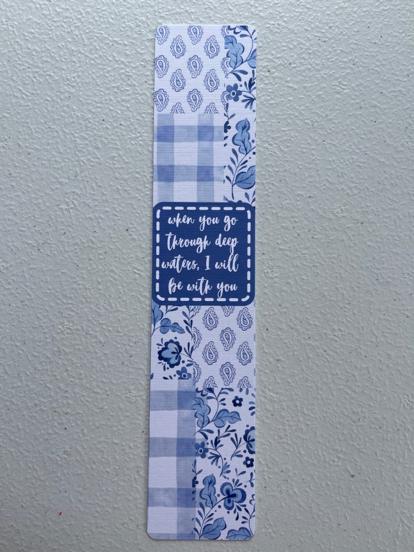 Deep Waters Bookmark