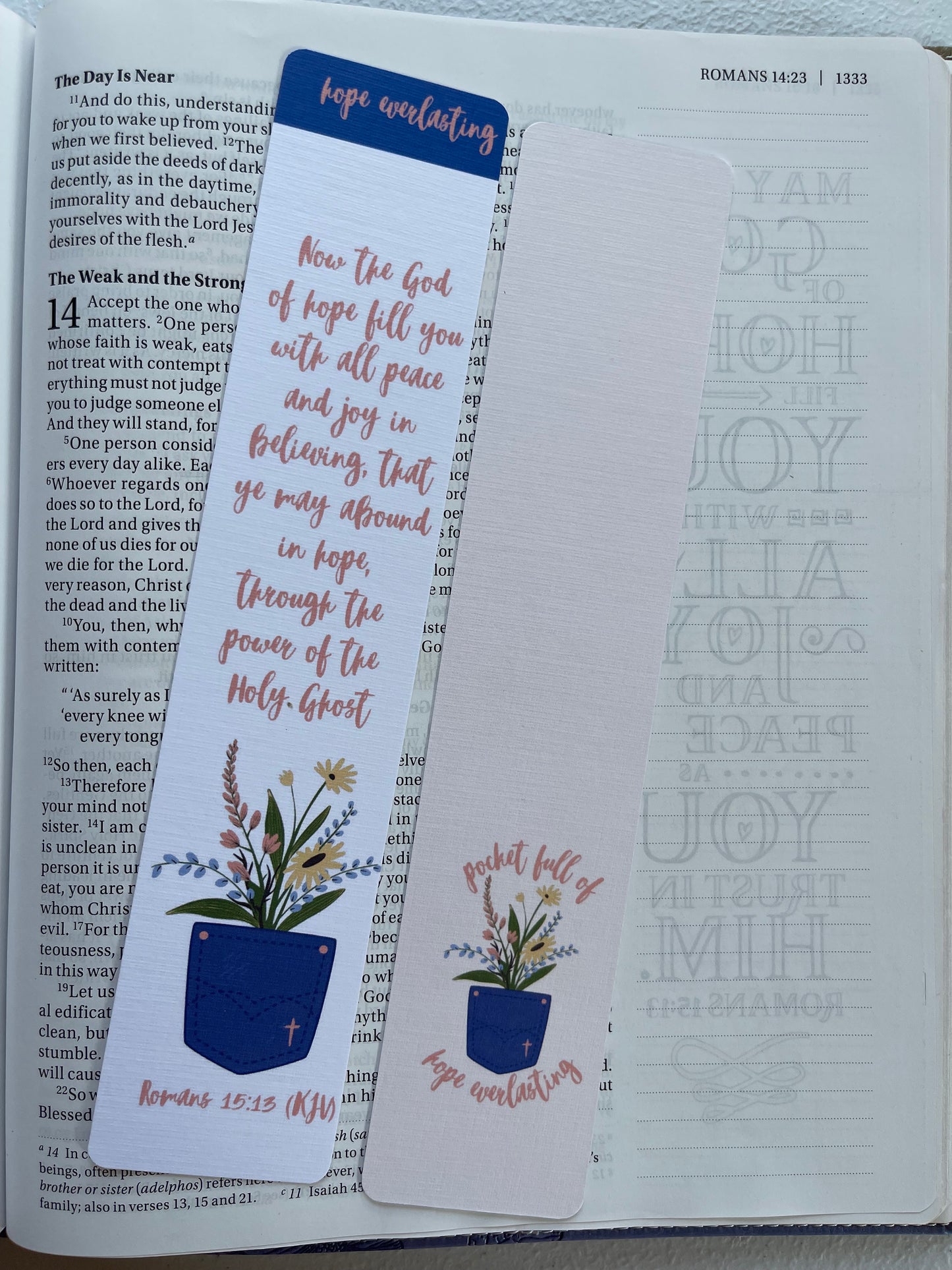 Hope Everlasting Bookmark