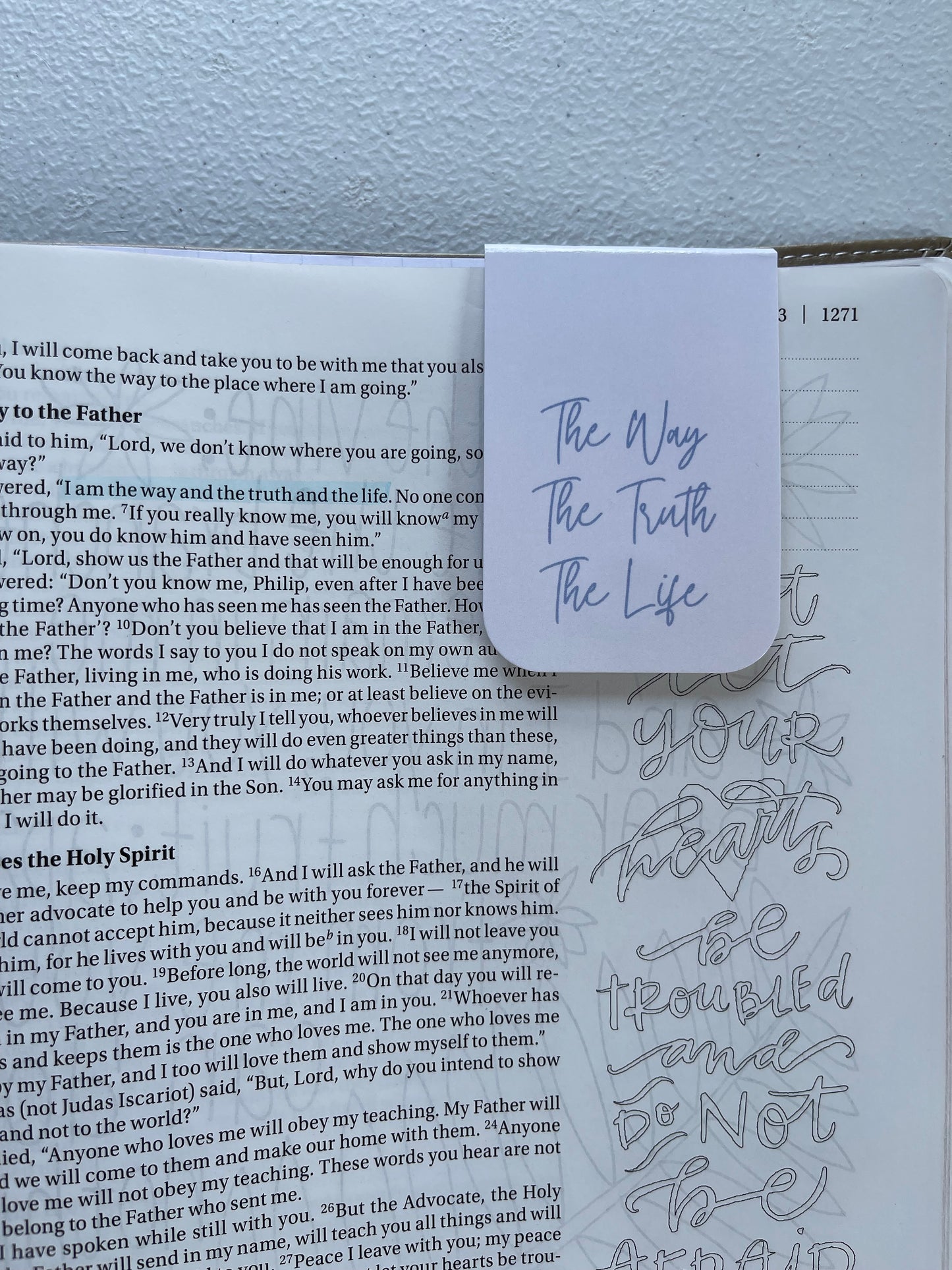The Way Cross Magnetic Bookmark