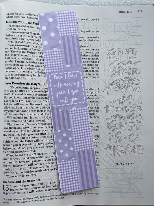 Peace I give to you Bookmark