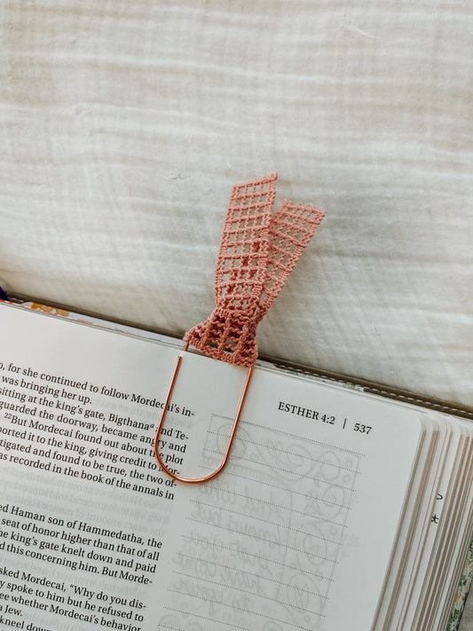 Esther 2:15 Bow Paperclip Bookmark