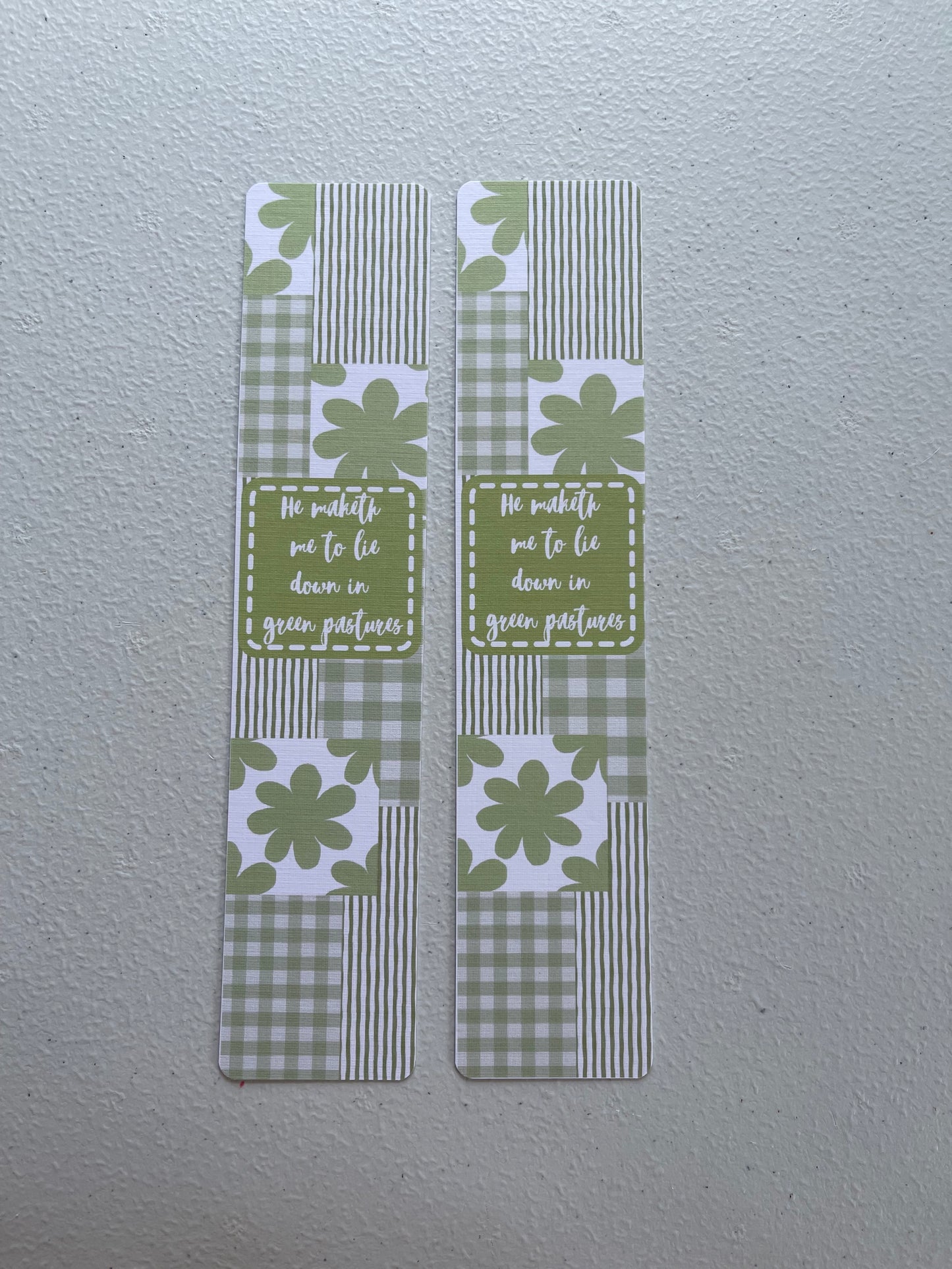 Green Pastures Bookmark