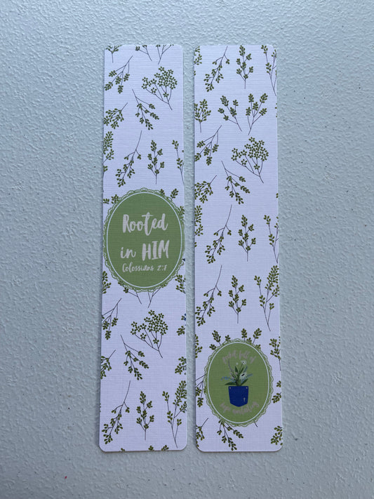 Rooted in Him Bookmark
