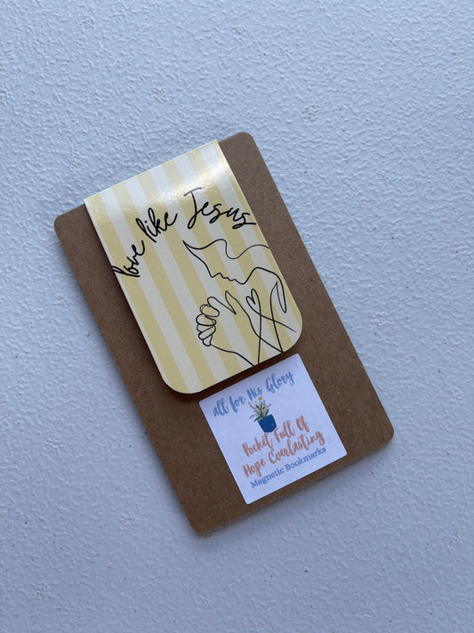 Love Like Jesus Magnetic Bookmark