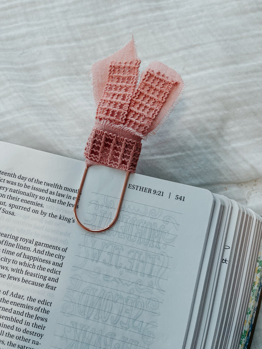 Esther 8:16 Bow Paperclip Bookmark