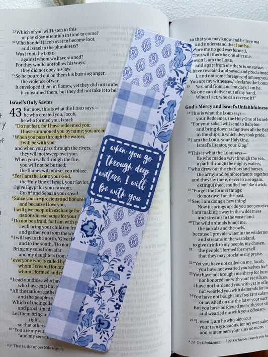 Deep Waters Bookmark