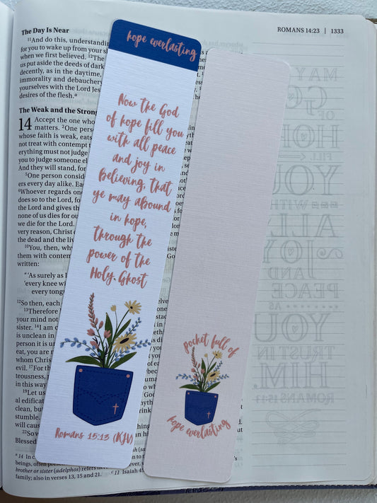 Hope Everlasting Bookmark