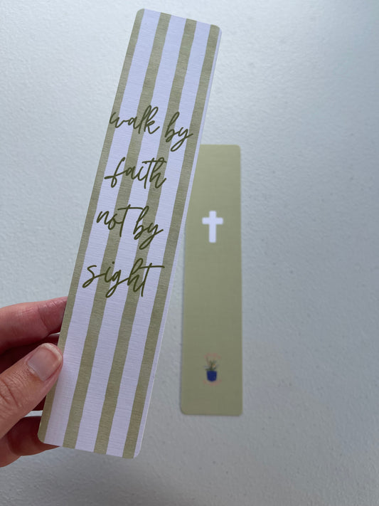 Walk By Faith Bookmark
